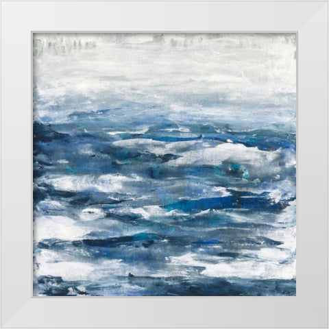 Seaside Escape III White Modern Wood Framed Art Print by Prahl, Courtney