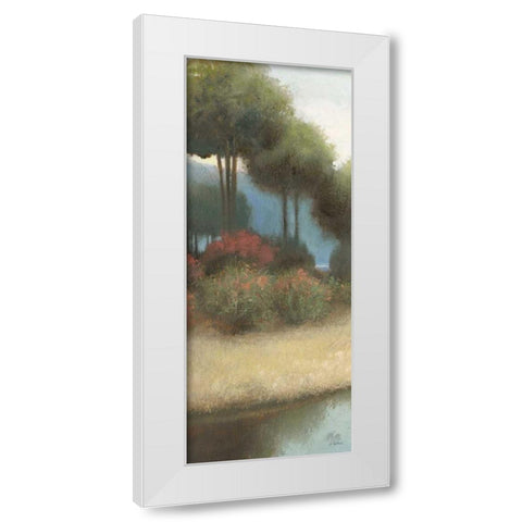 By the Waterways I Crop I White Modern Wood Framed Art Print by Wiens, James