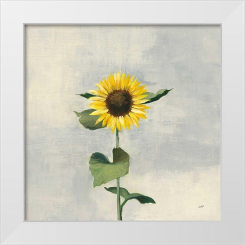 Sunny Blooms II White Modern Wood Framed Art Print by Purinton, Julia