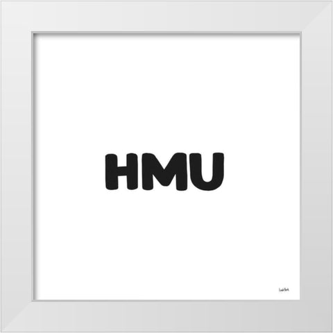 Xennials VI White Modern Wood Framed Art Print by York, Leah