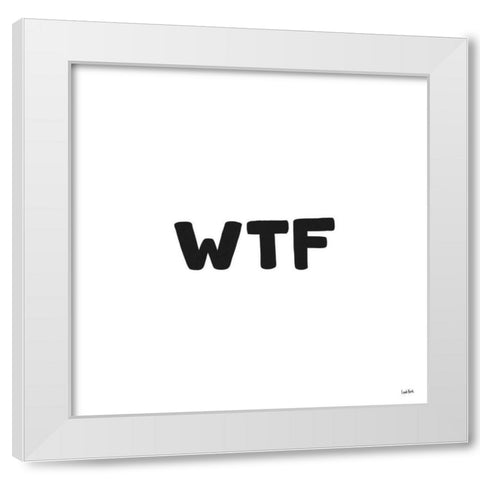 Xennials VII White Modern Wood Framed Art Print by York, Leah