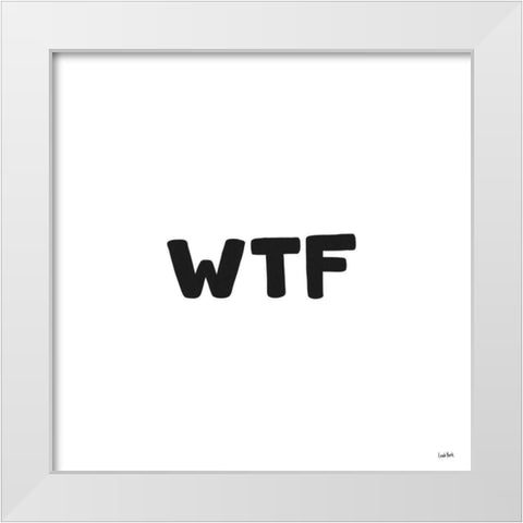 Xennials VII White Modern Wood Framed Art Print by York, Leah
