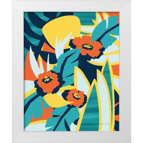 Going Slow White Modern Wood Framed Art Print by Gallagher, Megan