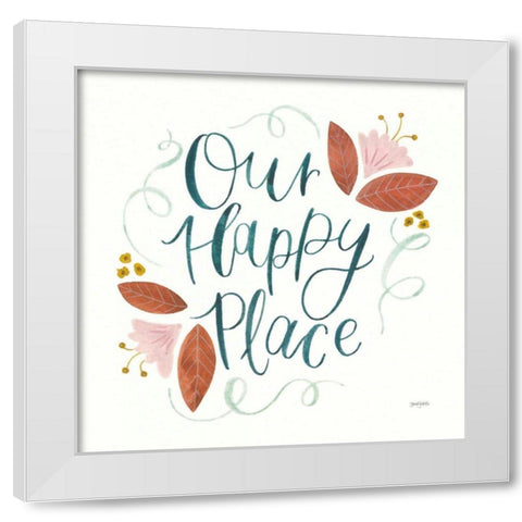 Home Sweet Home II White Modern Wood Framed Art Print by Jackson, Jenaya