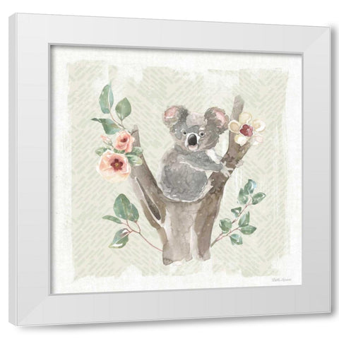 Aussie Love IV White Modern Wood Framed Art Print by Grove, Beth