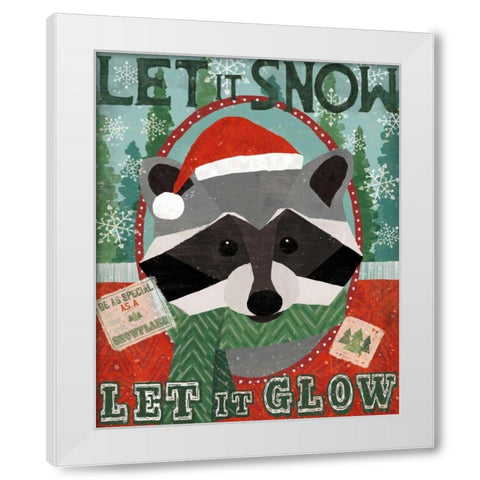 Holiday Likeness IV White Modern Wood Framed Art Print by Charron, Veronique