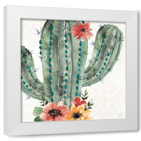 Sweet Southwest II White Modern Wood Framed Art Print by June, Dina