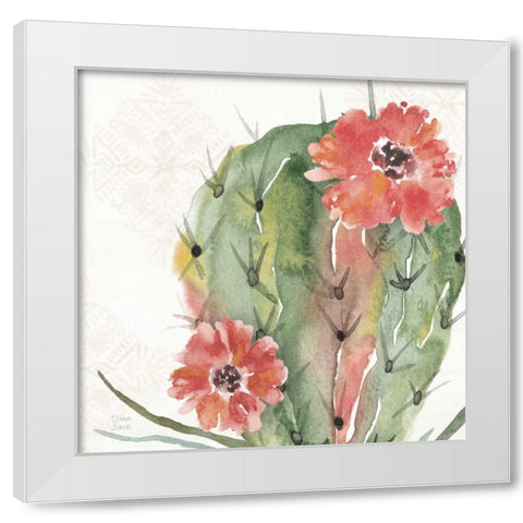 Sweet Southwest V White Modern Wood Framed Art Print by June, Dina