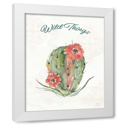 Sweet Southwest XII White Modern Wood Framed Art Print by June, Dina