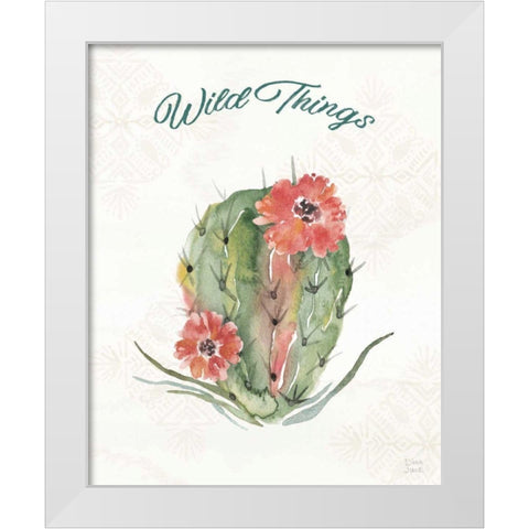 Sweet Southwest XII White Modern Wood Framed Art Print by June, Dina