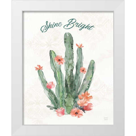 Sweet Southwest XIV White Modern Wood Framed Art Print by June, Dina