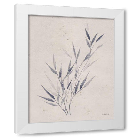 Soft Summer Sketches III Navy White Modern Wood Framed Art Print by Wiens, James