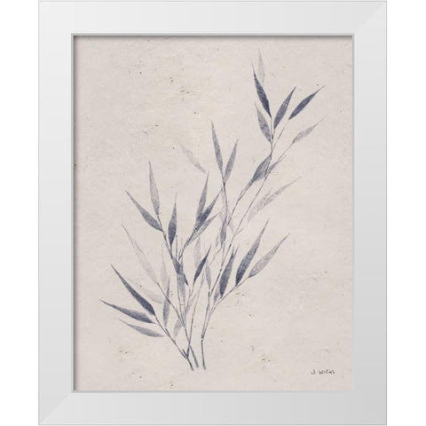 Soft Summer Sketches III Navy White Modern Wood Framed Art Print by Wiens, James