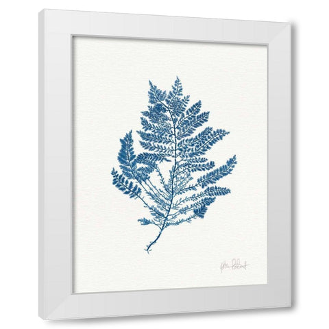 Sea Garden III Royal Blue White Modern Wood Framed Art Print by Pertiet, Katie