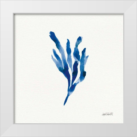 Deep Sea Botanical I White Modern Wood Framed Art Print by Tavoletti, Anne