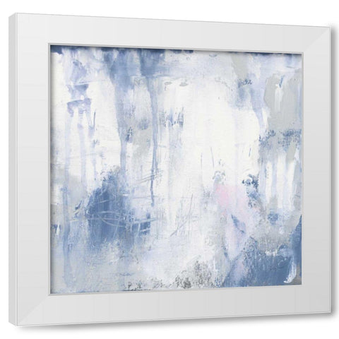 White Out I White Modern Wood Framed Art Print by Prahl, Courtney