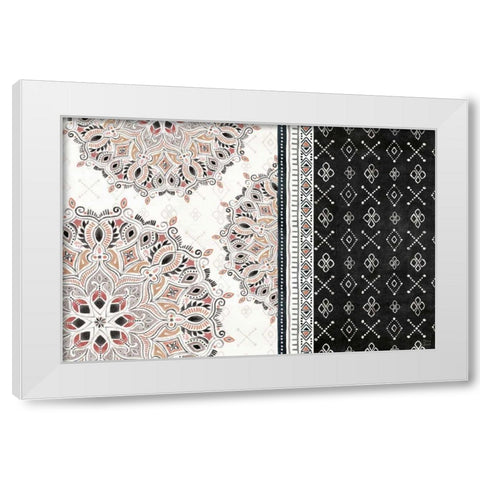 Kasbah Crush II White Modern Wood Framed Art Print by June, Dina
