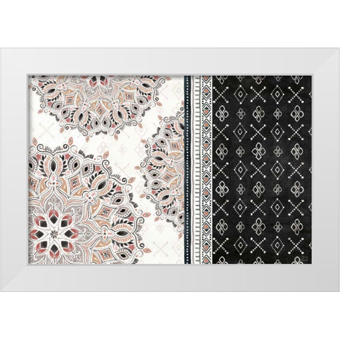 Kasbah Crush II White Modern Wood Framed Art Print by June, Dina