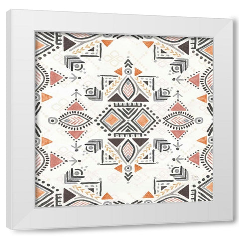 Kasbah Crush IX White Modern Wood Framed Art Print by June, Dina