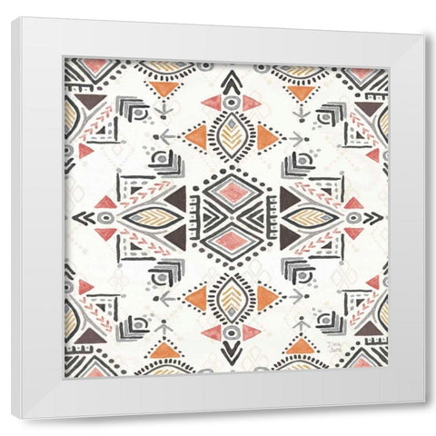 Kasbah Crush X White Modern Wood Framed Art Print by June, Dina