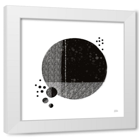 Tribeca I White Modern Wood Framed Art Print by Averinos, Melissa