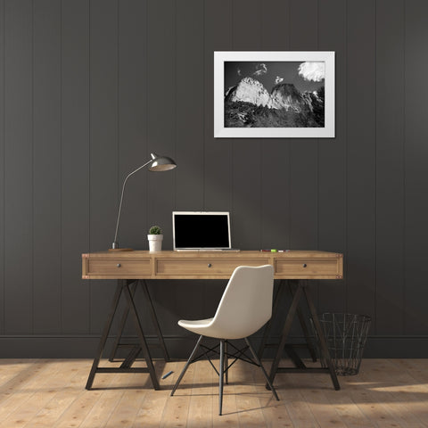 Kolob Canyons I White Modern Wood Framed Art Print by Marshall, Laura