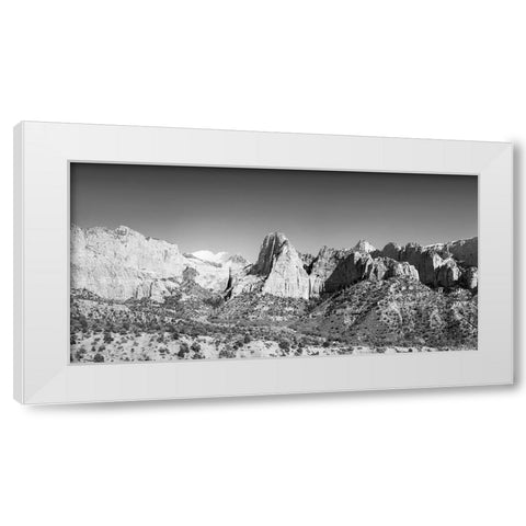 Kolob Canyons II White Modern Wood Framed Art Print by Marshall, Laura