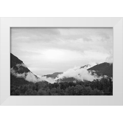 North Cascades II White Modern Wood Framed Art Print by Marshall, Laura