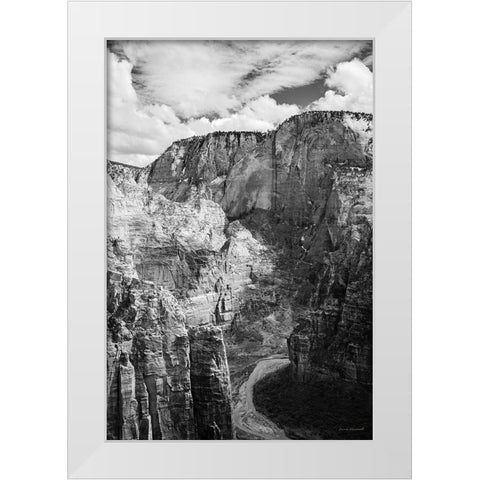 Scouts Landing II White Modern Wood Framed Art Print by Marshall, Laura