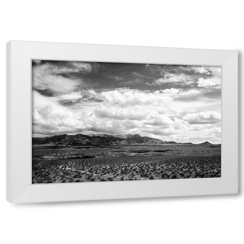 Virgin Mountains I White Modern Wood Framed Art Print by Marshall, Laura