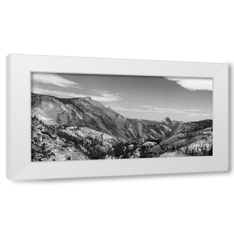 Yosemite III White Modern Wood Framed Art Print by Eichman, Andre