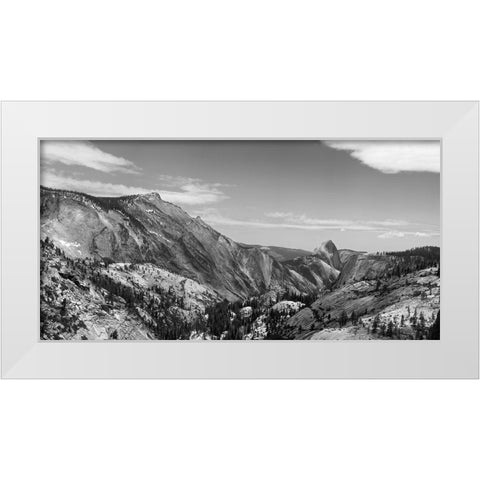 Yosemite III White Modern Wood Framed Art Print by Eichman, Andre