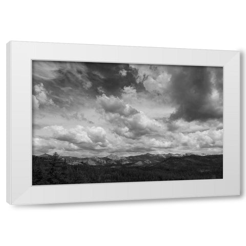 Yosemite V White Modern Wood Framed Art Print by Eichman, Andre