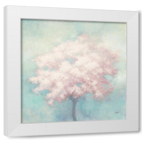 Spring Hope Blush White Modern Wood Framed Art Print by Purinton, Julia
