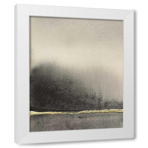 After the Storm I No Red Crop White Modern Wood Framed Art Print by Paschke, Chris