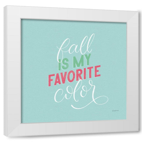 Autumn Sayings I No Leaves Bright White Modern Wood Framed Art Print by Thorns, Becky