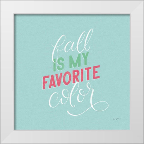 Autumn Sayings I No Leaves Bright White Modern Wood Framed Art Print by Thorns, Becky