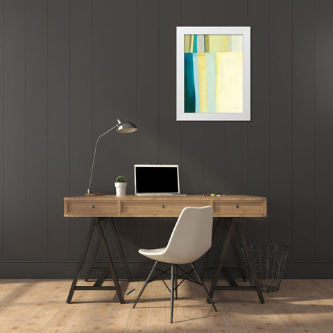 Place of My Own II White Modern Wood Framed Art Print by Davies, Jane