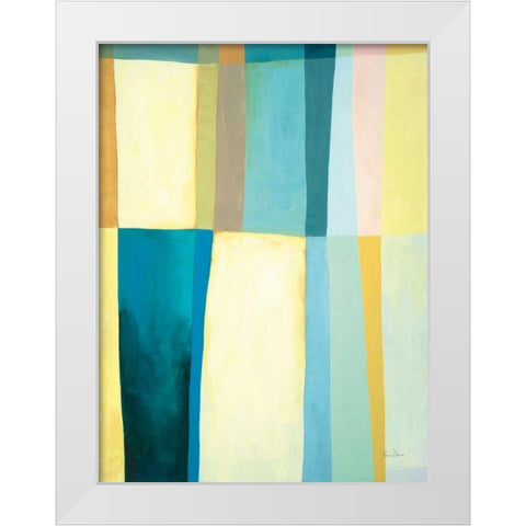 Place of My Own III White Modern Wood Framed Art Print by Davies, Jane