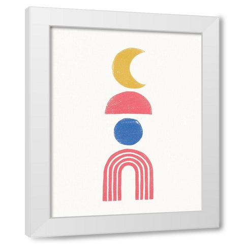 Minimalist Boho II Bright White Modern Wood Framed Art Print by Hershey, Moira