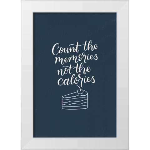 Kitchen Words IV White Modern Wood Framed Art Print by Thorns, Becky