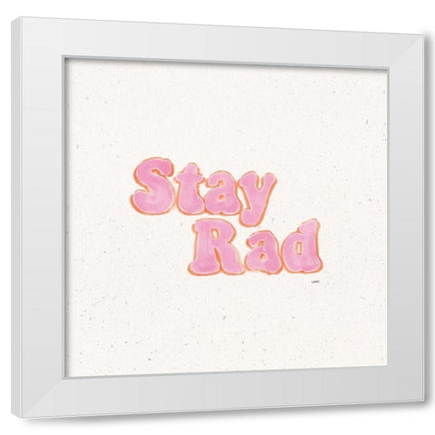 Throwback VI White Modern Wood Framed Art Print by York, Leah