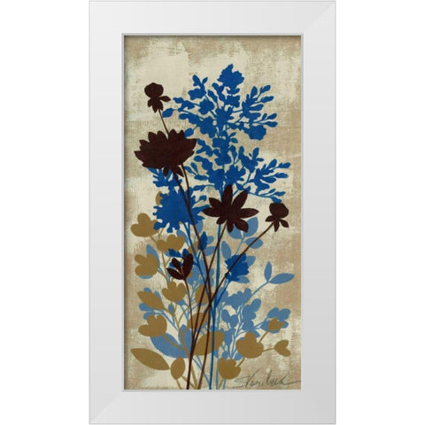 Spring Bouquet I on Tan White Modern Wood Framed Art Print by Vassileva, Silvia