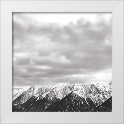 What a View BW Crop White Modern Wood Framed Art Print by Eichman, Andre