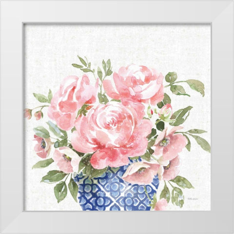 From the East II No Words White Modern Wood Framed Art Print by Grove, Beth