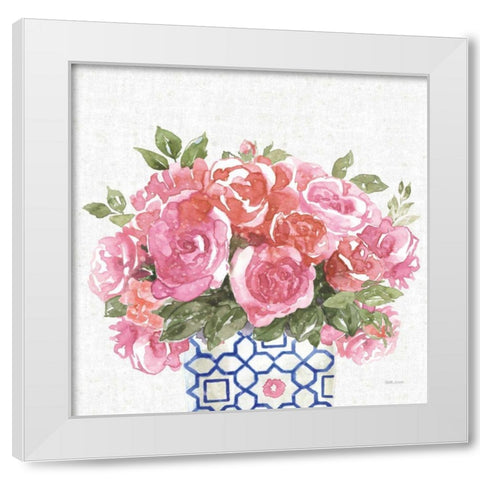 From the East IV No Words White Modern Wood Framed Art Print by Grove, Beth
