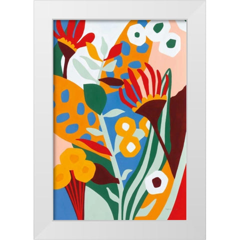 Tragedy White Modern Wood Framed Art Print by Gallagher, Megan