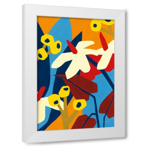Find a Seat White Modern Wood Framed Art Print by Gallagher, Megan