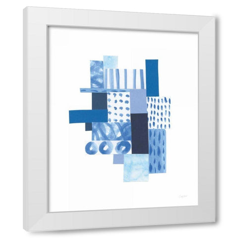 Build Me Up I White Modern Wood Framed Art Print by Prahl, Courtney