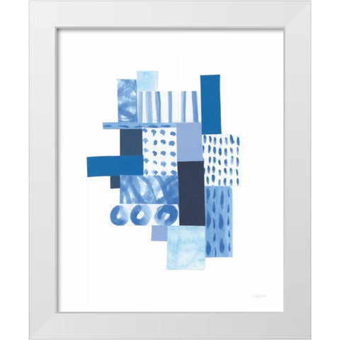 Build Me Up I White Modern Wood Framed Art Print by Prahl, Courtney